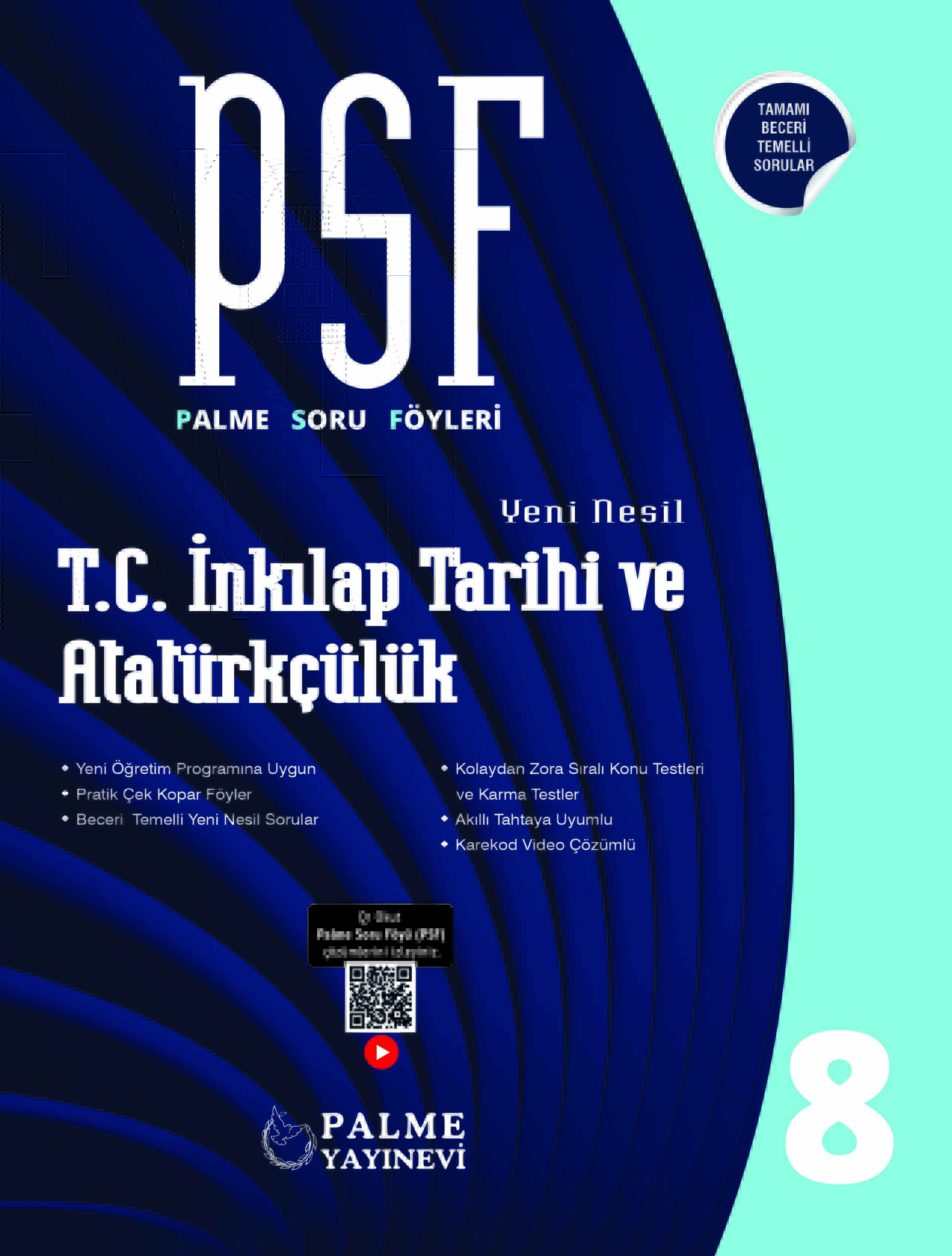 8. Sınıf İnkılap Tarihi ve Atatürkçülük PSF kapak görseli